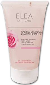 Измиващ крем гел за суха и чувствителна кожа 150 ml Elea Skin Care Washing Cream Gel for Dry and Sensitive Skin