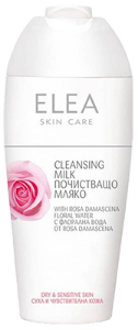 Почистващо мляко за суха и чувствителна кожа 200 ml  Elea Skin Care Cleansing Milk for Dry and Sensitive Skin
