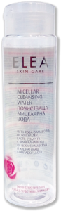 Почистваща и хидратираща мицеларна вода с роза за суха и чувствителна кожа 200 ml  Elea Skin Care Cleansing and Hydrating Micellar Water with Rose for Dry and Sensitive Skin