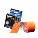 Терапевтична кинезио лента  5 сm х 5 m оранжев цвят Ares Tape  Elastic & Adhesive Therapeutic Taping Tape 
