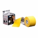 Терапевтична кинезио лента 5 сm х 5 m жълт цвят Ares Tape Elastic & Adhesive Therapeutic Taping Tape Yellow