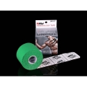 Терапевтична кинезио лента  5 сm х 5 m зелен цвят Ares Tape  Elastic & Adhesive Therapeutic Taping Tape  Green