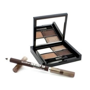 Сенки за очи четворка палитри от цветове в кафяво 4x1.5g Pupa 4Eyes Multi Purpose Eye Shadow Palette Brown 