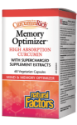 Формула за подкрепа на мозъчната функция 60 вег.капс. Natural Factors Memory Optimizer  CurcuminRich