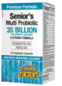 Мулти пробиотик за възрастни  30 вег.капс. Natural Factors Senior’s Multi Probiotic 35 Billion Live Probiotic Cultures