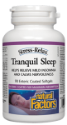 Eстествен продукт при безсъние 60 дъвч.табл. Natural Factors Stress-Relax® Tranquil Sleep® Tropical Fruit Flavour