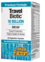 Специална  пробиотична формула 60 вег.капс. Natural Factors Travel  Biotic® BB536® 10 Billion  Live Probiotic Cultures