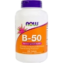 Формула B комплекс максимална ефективност 250 табл.  NOW Foods B 50
