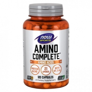 Балансиран микс от аминокиселини 120 капс.  NOW  Sports Amino Complete™