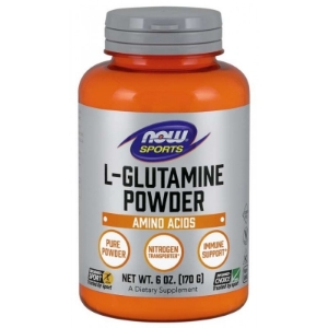 Л-ГЛУТАМИН ПУДРА 170 g NOW  Sports L Glutamine  Powder