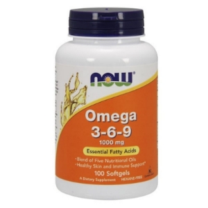 ОМЕГА 3-6-9 1000 mg 100 софтгел капс. NOW Foods Omega 3-6-9
