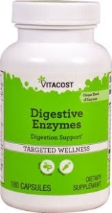 Храносмилателни ензими 180 капс.  Vitacost Digestive Enzymes 