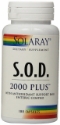 Супероксид дисмутаза 20 mg  100 капс. Solaray SOD 2000 Plus™ 