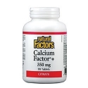 Калций фактор+ (цитрат) 350 mg  90 табл. Natural Factors Calcium Factor+® Citrate