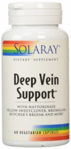 Формула за здрави вени 90 табл. Solaray Deep Vein Support™