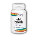 Шилажит 100 mg 30 вег.капс. Solaray Fulvic Minerals 