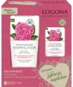 Подаръчен комплект Роза и Ший Logona Indulgent Body lotion with bio Damask rose&shea butter &  Indulgent hand Cream bio Damask rose&shea butter