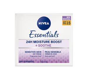 ДНЕВЕН КРЕМ ЗА НОРМАЛНА КОЖА 50 ml NIVEA Essentials 24H Moisture Boost Soothe Day Cream with SPF 15