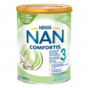 НАН Обогатенa млечна напитка от 12-ия месец 800g Nestle® NAN® Comfortis 3