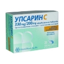 УПСАРИН C 330 mg/200 mg 20 еферв.табл. Upsarin C