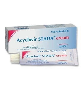 АЦИКЛОВИР СТАДА 5% крем 5g  	Acyclovir STADA	cream