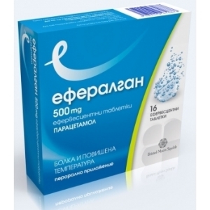 ЕФЕРАЛГАН 500 mg x 16 EFFERALGAN eff. tablets