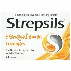 СТРЕПСИЛС ЛИМОН И МЕД табл. за смучене x 24 Strepsils Honey and Lemon 1,2 mg/0,6 mg lozenges