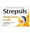 СТРЕПСИЛС ЛИМОН И МЕД табл. за смучене x 36 Strepsils Honey and Lemon 1,2 mg/0,6 mg lozenges