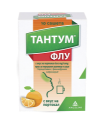 ТАНТУМ ФЛУ С ВКУС НА ПОРТОКАЛ 600 mg/10 mg  САШЕ Х 10 Tantum flu orange taste