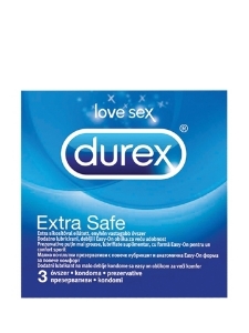Презервативи DUREX Extra Safe 3 бр.	