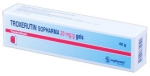 ТРОКСЕРУТИН  2% 40g гел  Troxerutin Sopharma
