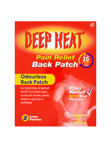 ДИЙП ХИТ ПЛАСТИРИ Х 4 Deep Heat Pain Relief Heat Patch Regular