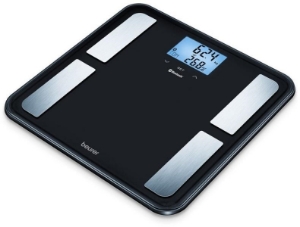 Електронна везна черна Beurer BF 850 diagnostic bathroom scale in black