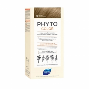 PHYTO ДЪЛГОТРАЙНА БОЯ ЗА КОСА ЦВЯТ МНОГО СВЕТЛО РУСО PHYTOCOLOR SHADE 9 VERY LIGHT BLONDE