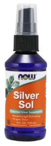 Колоидно сребро 118 ml NOW Foods  Silver Sol 