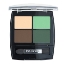 Сенки за очи четири цвята 7,2 g IsaDora Eye Shadow Quartet 23 Neo Mint