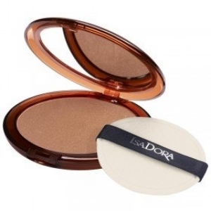 Компактна бронзираща пудра за лице 10g IsaDora Bronzing Powder 44 Highlight Bronze