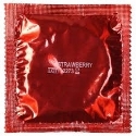 Презервативи от естесвен латекс ягода x 1 Amor Strawberry Condom