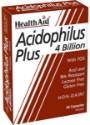 АЦИДОФИЛУС ПЛЮС 30 kaпс. HealthAid Acidophilus Plus 4 Billion
