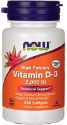 Витамин Д3 2000 IU 120 софтгел капс.  NOW Foods Vitamin D3