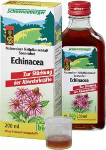 БИО СОК ОТ ЕХИНАЦЕЯ 200 ml Salus® Pure fresh plant juice Echinacea