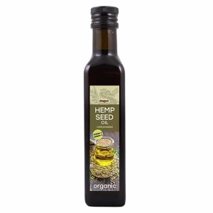 Био Конопено Олио студено пресовано 250 ml Dragon Superfoods Hemp Seed Oil‎