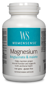 Магнезий бисглицинат & малат 67 mg 60 вег. капс. WomenSense® Magnesium