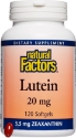 Лутеин 20 mg 60 софтгел капс.  Natural Factors Lutein
