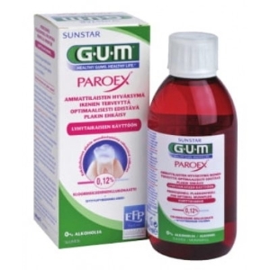 Вода за уста 0.12% хлорхексидин 300 ml GUM Paroex® Intensive Action Mouthrinse
