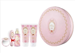 Подаръчен комплект Розов цвят PUPA Miss Princess Luxury Bath And Body Rose Petals Set