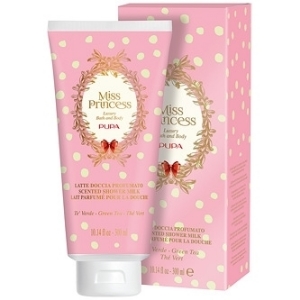 ДУШ ГЕЛ ЗА ТЯЛО ЗЕЛЕН ЧАЙ 300ml PUPA Miss Princess  Perfumed Shower Milk  GREEN TEA