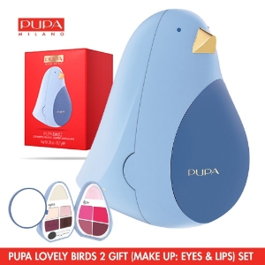 Палитра за грим в синьо  Pupa  Bird 2 Blue 013 