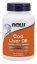 Mасло от черен дроб на треска 650 mg 250 капс. NOW Foods Cod Liver Oil  