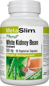 Метаслим Бял боб екстракт 500 mg 90 вег.капс. Webber Naturals MetaSlim® Phase 2® White Kidney Bean Extract   
